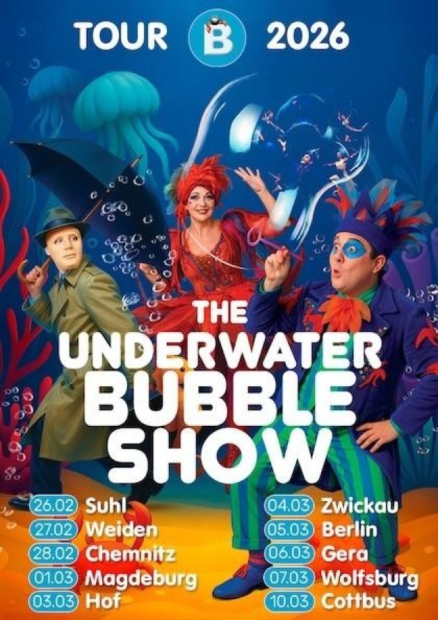 Underwater Bubble Show тур