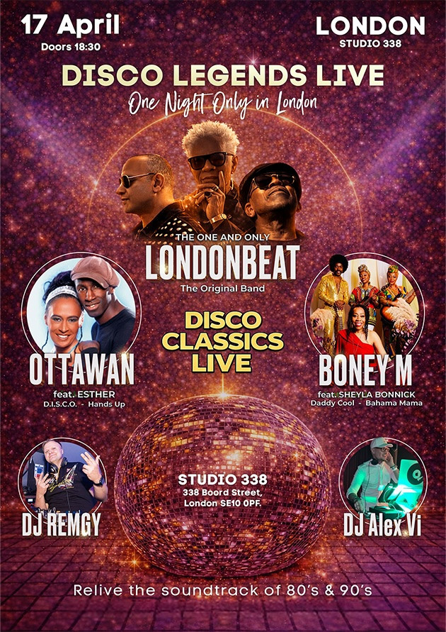 Londonbeat • Boney M • Ottawan