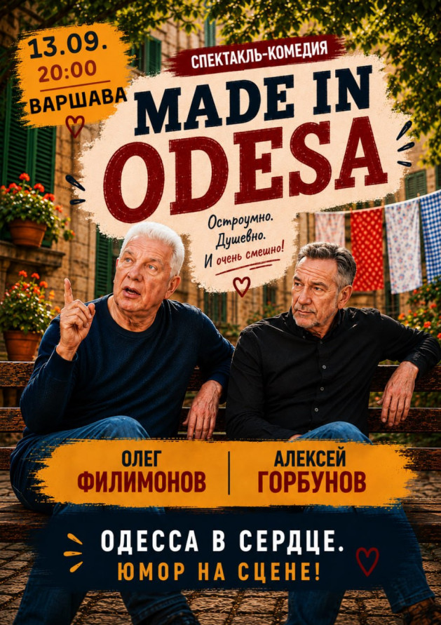 Comedy-performance "Made in Odessa"