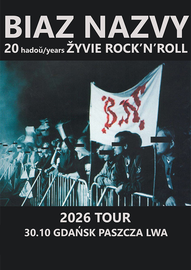 BIAZ NAZVY "ŽYVIE ROCK'N'ROLL XX TOUR"