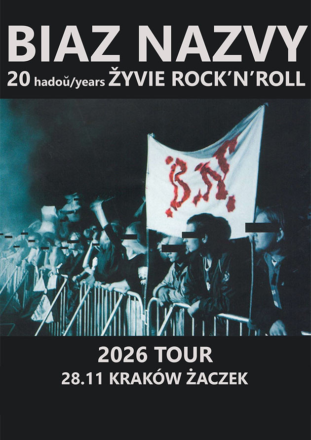 BIAZ NAZVY "ŽYVIE ROCK'N'ROLL XX TOUR" 