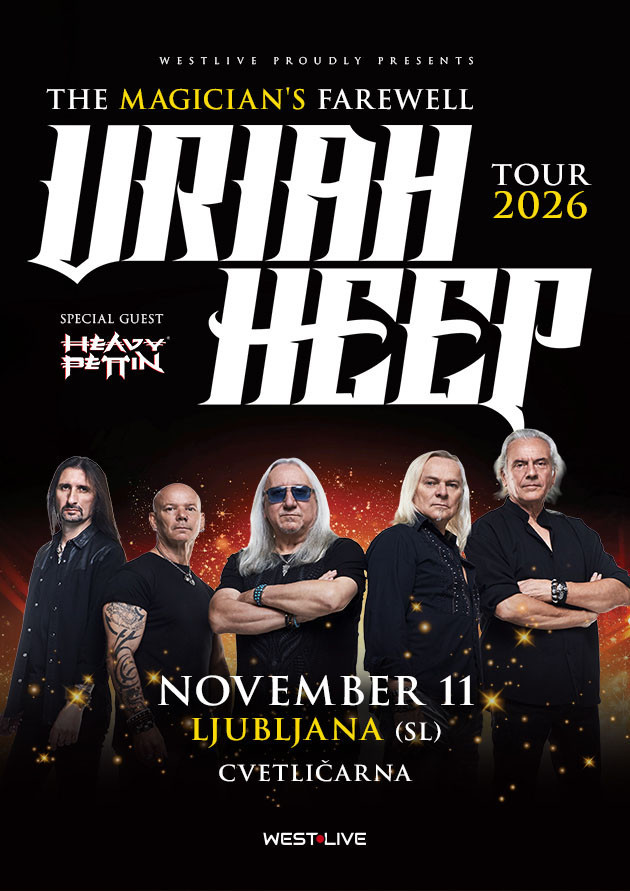 URIAH HEEP. THE MAGICIAN’S FAREWELL TOUR